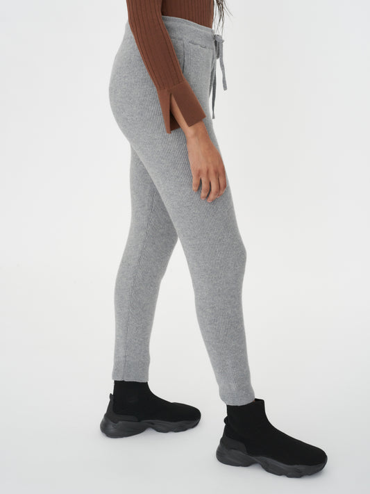 Women's Cashmere Cashmere Joggers Vapor Blue - Gobi Cashmere