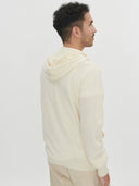 Men's Cashmere Zip Hoodie Marshmallow - Gobi Cashmere #color_marshmallow