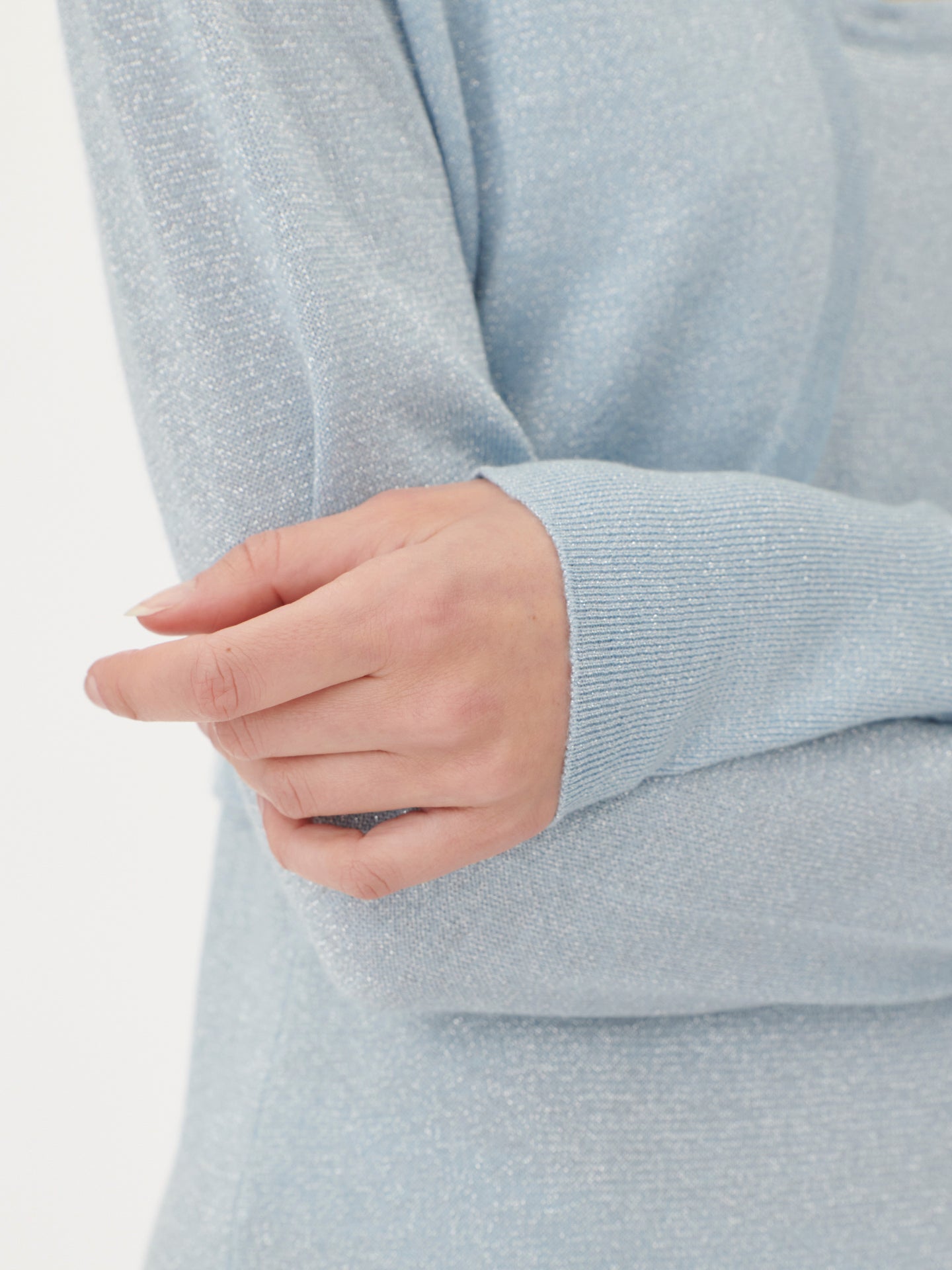 Women's Silk Cashmere Bolero Cerulean - Gobi Cashmere
