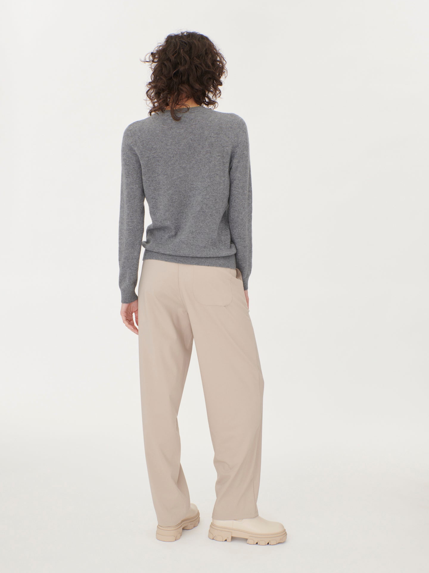 Women's Cashmere $99 Hat & Sweater Dim Gray - Gobi Cashmere