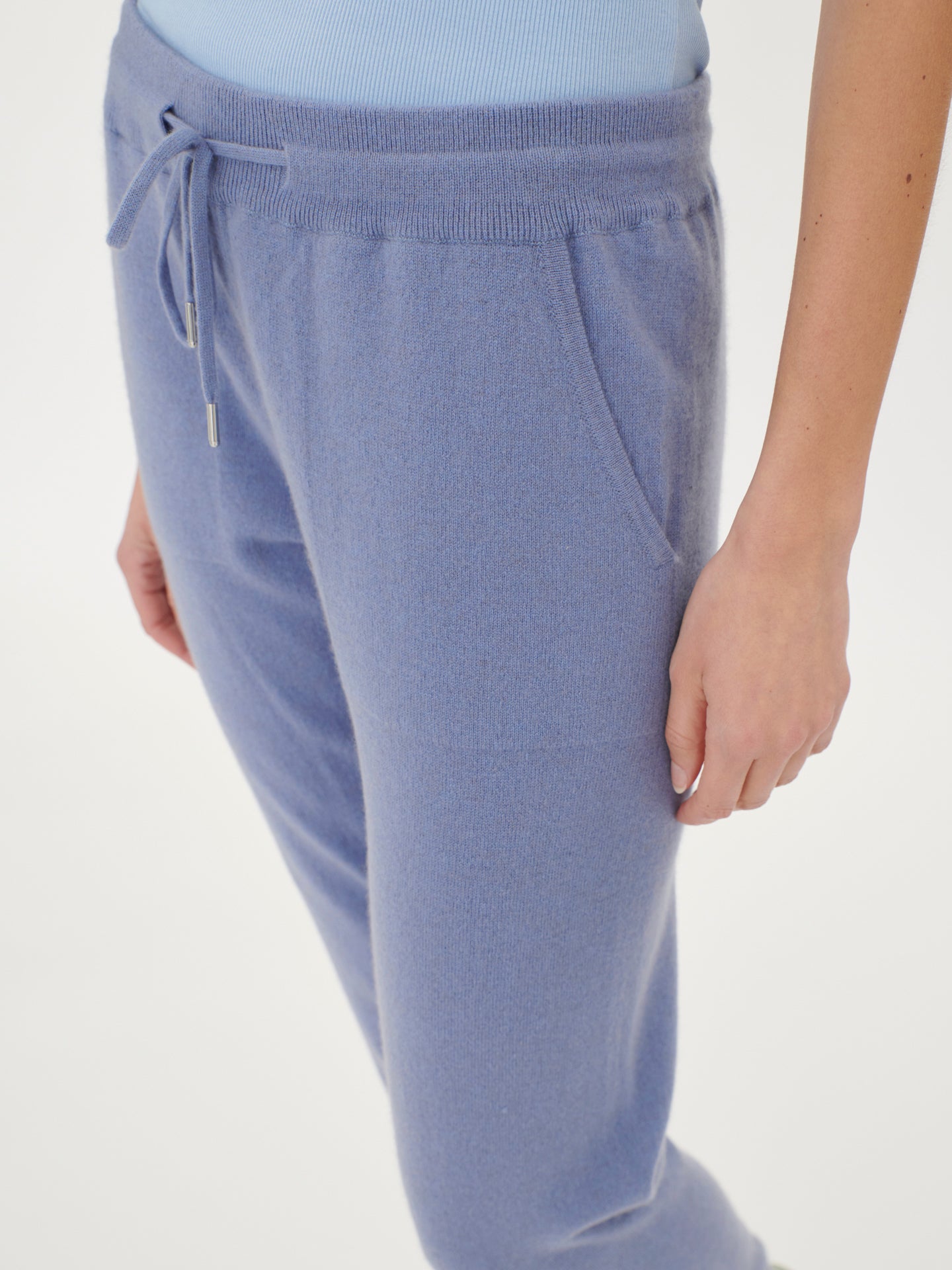 Women's Cashmere Cuffed Jogger English Manor - Gobi Cashmere