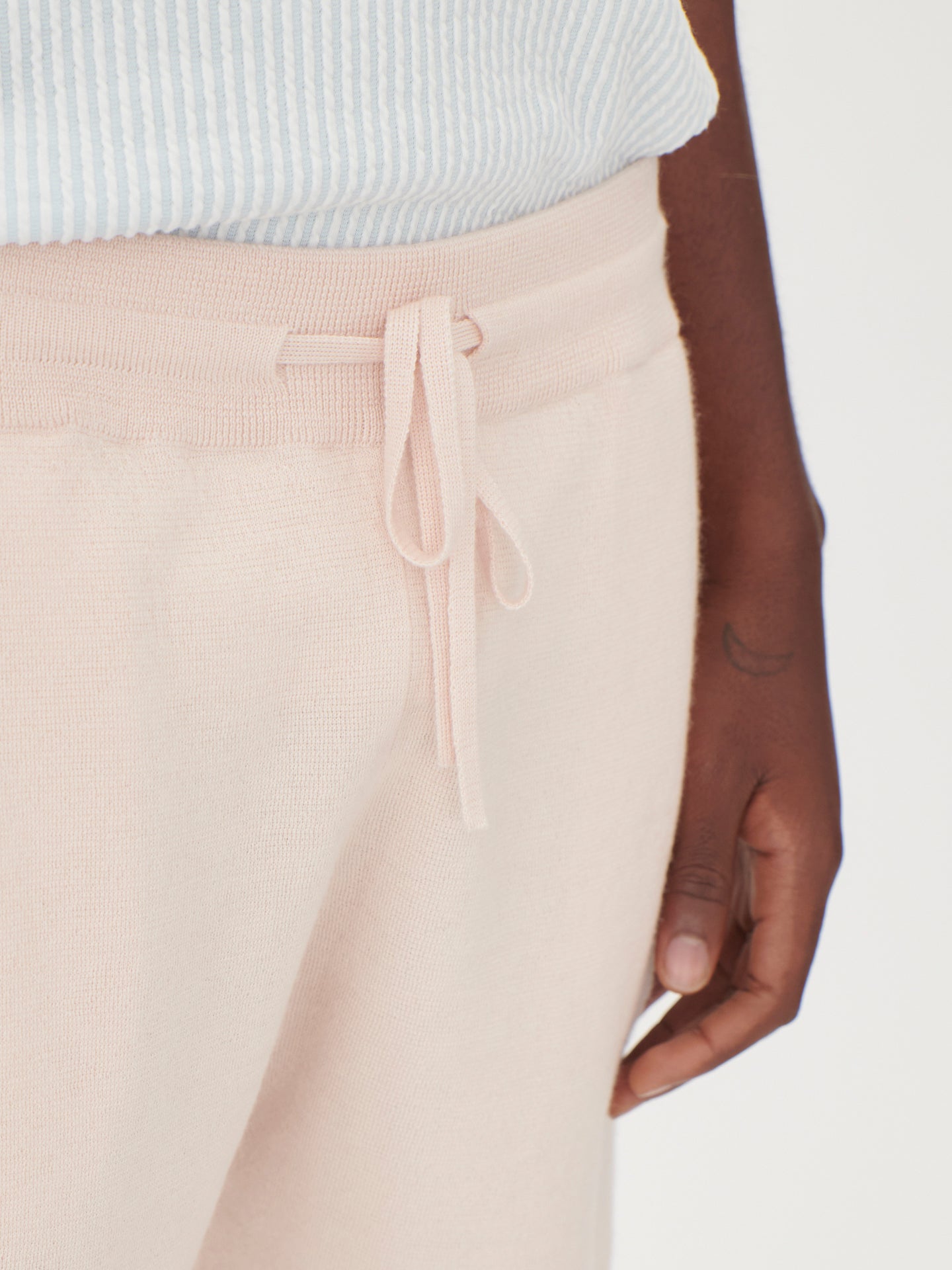 Silk Cashmere Men's Shorts Whisper Pink - Gobi Cashmere