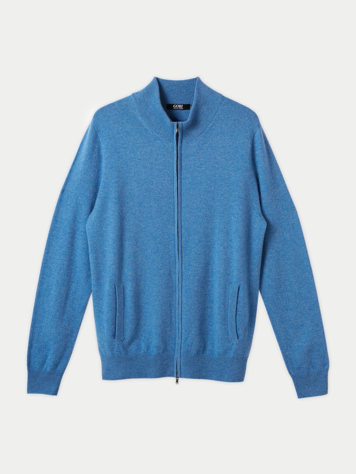 Full-Zip Cashmere Cardigan