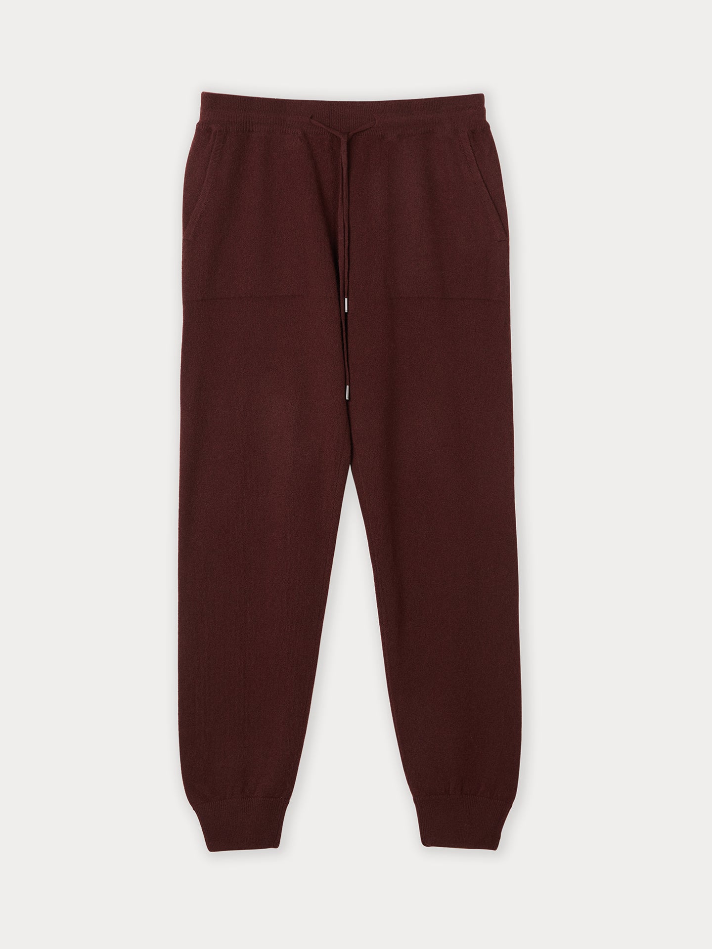 Women's Cashmere Cuffed Jogger Decadent Chocolate - Gobi Cashmere