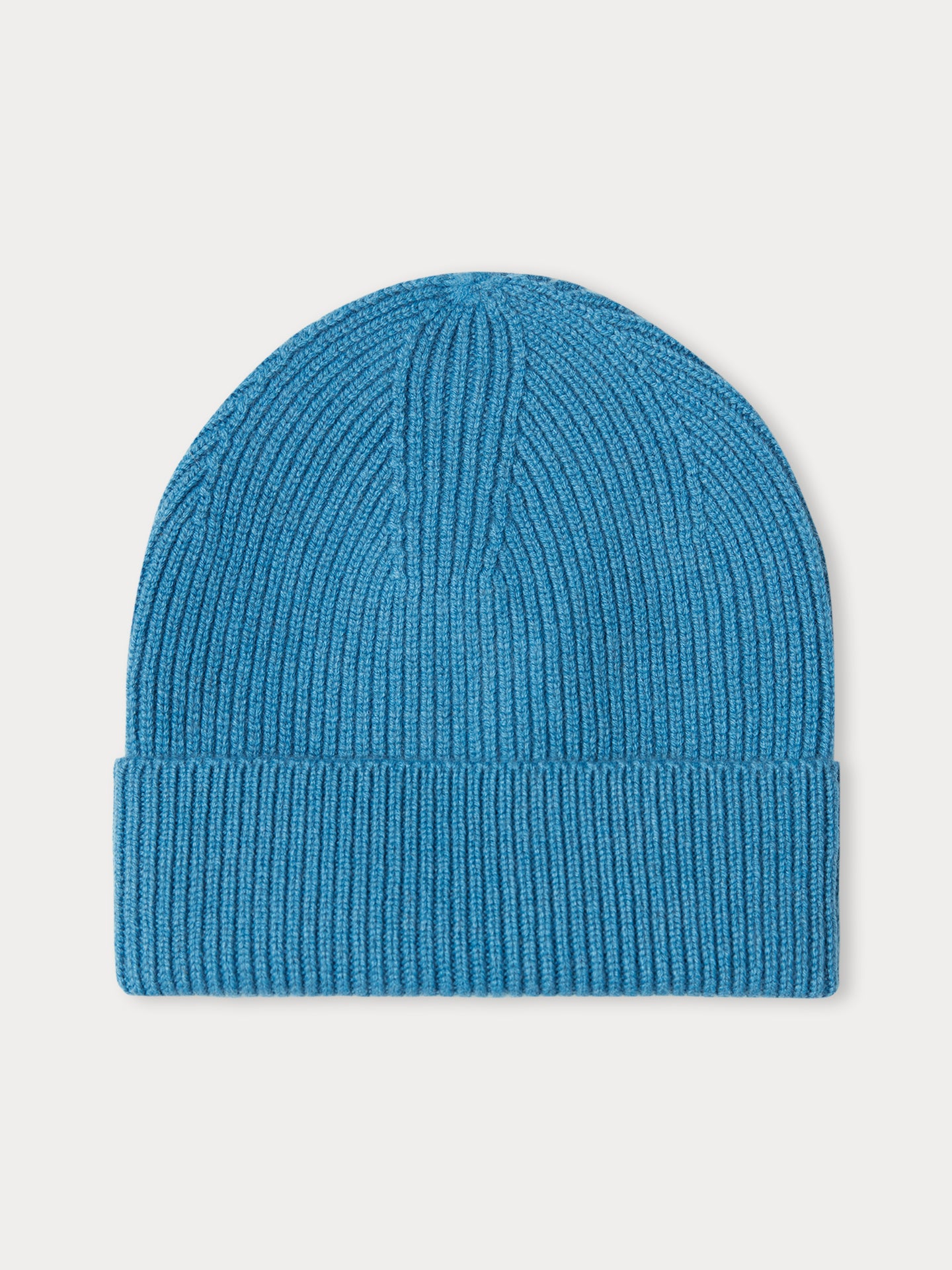 Men's Cashmere Beanie Hat Blue Heaven - Gobi Cashmer