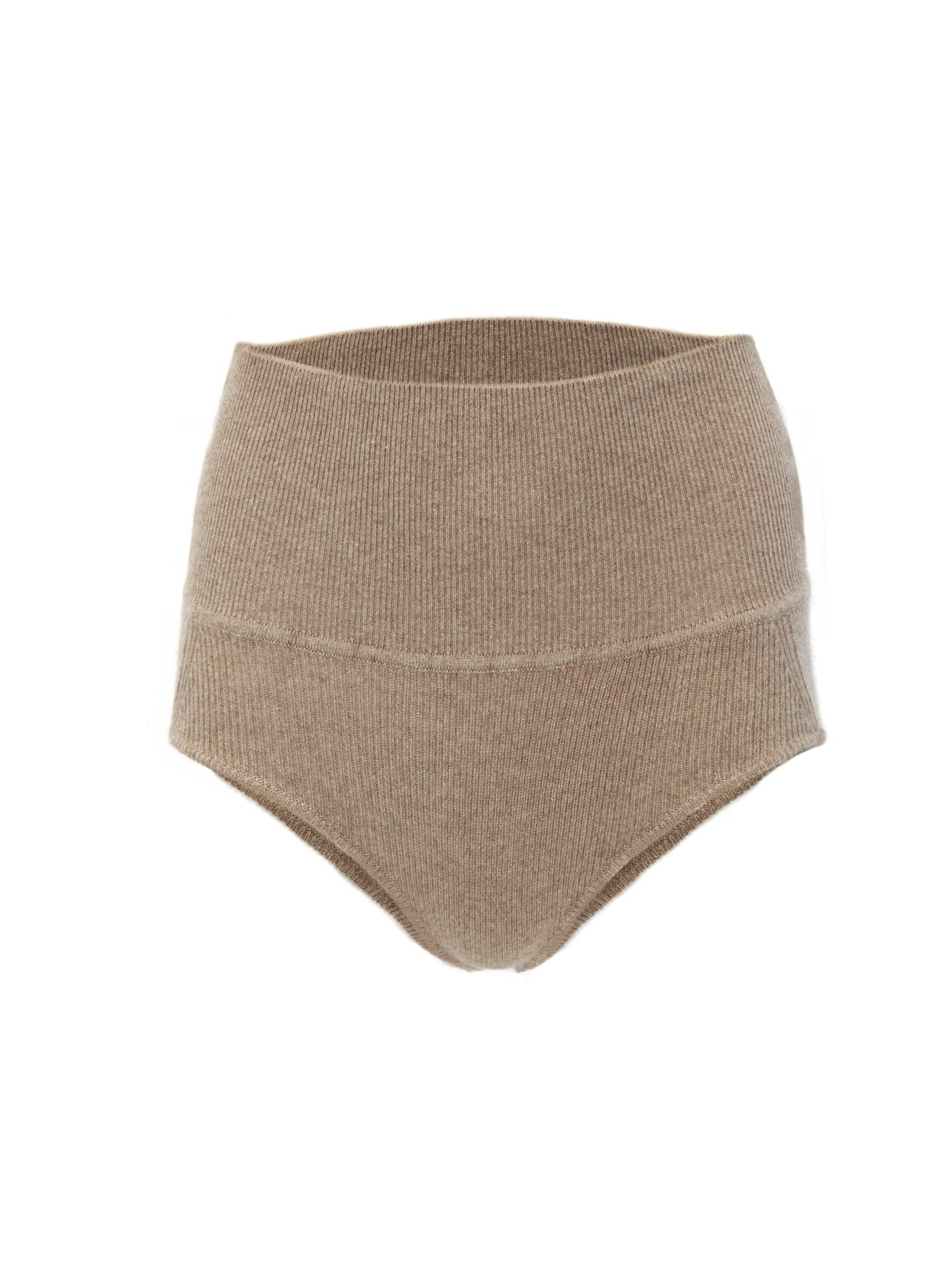Women's Cashmere Knickers Taupe - Gobi Cashmere