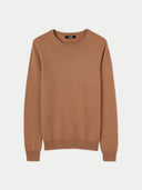 Essential Cashmere Crewneck Sweater Sheepskin - Gobi Cashmere #color_sheepskin
