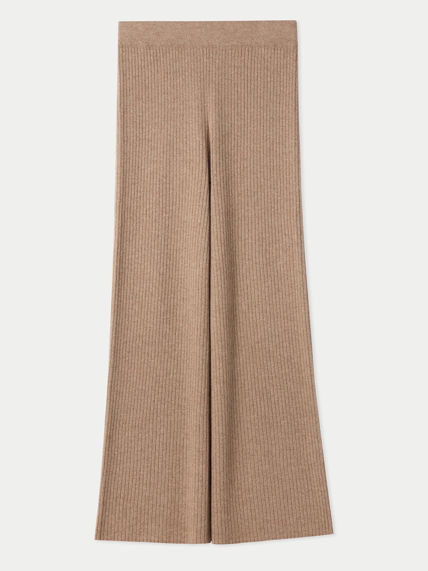 Women's Cashmere Organic Color Cashmere Pants Taupe - Gobi Cashmere