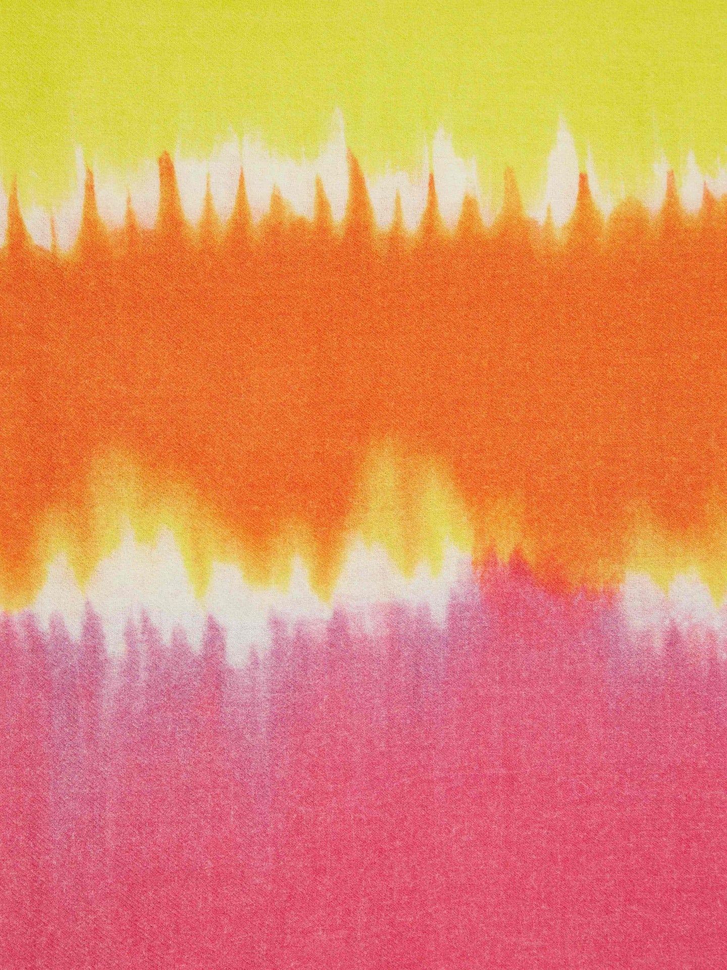 Women's Cashmere Ombre Effect Shawl Red Orange - Gobi Cashmere